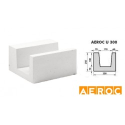 Aeroc U-blok 300x250x500